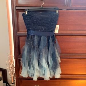 Strapless mini dress size 1